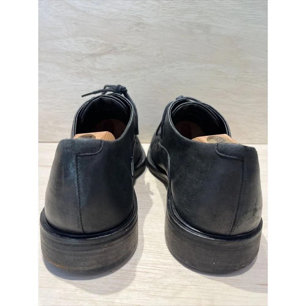 cole haan Mens 8.5 M  Dress Shoes Leather Black Lace Up Oxford Work Office
